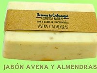 Jabón  avena y almendras
